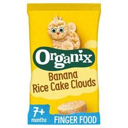 Organix Organic Banana Rice Cake Clouds 40g