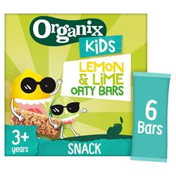 Organix Organix KIDS Luscious Lemon & Lime Oaty Bars (6 x 23g)