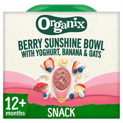 Organix Organix Berry Sunshine Bowl with Yoghurt Banana & Oats (120g)