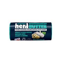 Organic Herd Organic Herd Mediterranean Butter with Garlic Olives & Capers 80g