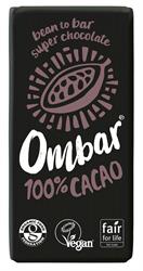 Ombar Ombar 100% Cacao 35g organic and vegan