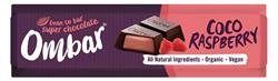 Ombar Ombar Coco Raspberry Filled Chocolate Bar 42g