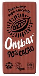 Ombar Ombar 90% Cacao Dark Chocolate Bar 70g