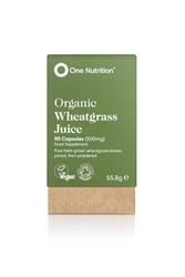 One Nutrition Wheatgrass Capsules 500mg  90 capsules