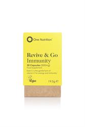 One Nutrition Revive & Go Immunity Vegan Vit C 30 capsules