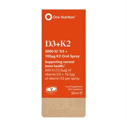 One Nutrition D3 + K2 Max - 30ml Spray