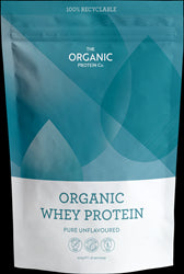 The Organic Protein Co Pure Unfalvoured Organic Whey Protein Powder 1.2kg