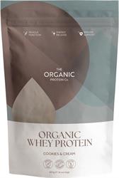 The Organic Protein Co Cookies & Cream Organic Whey Protein Powder 400 g