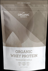 The Organic Protein Co Madagascan Vanilla Organic Whey Protein 400g