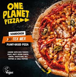 One Planet Tex Mex Plant Based Pizza 360g