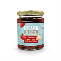 Organic Kitchen Organic Strawberry Extra Fruit Jam 340g