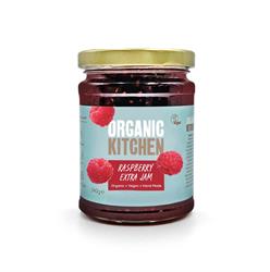 Organic Kitchen Organic Raspberry Extra Fruit Jam 340g