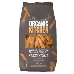 Organic Kitchen Organic Italian Wholewheat Penne 500g Plastic Free