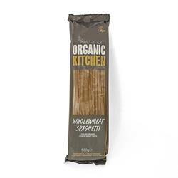 Organic Kitchen Organic Italian Wholewheat Spaghetti 500g Plastic Free