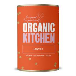 Organic Kitchen Organic Lentils 400g DAMAGED