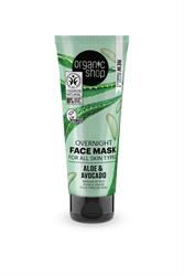 Organic Shop OS Overnight Face Mask Aloe&Avocado (75ml)