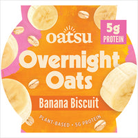 Oatsu Oatsu Banana Biscuit Overnight Oats 160g