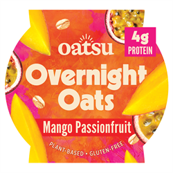 Oatsu Oatsu Mango Passionfruit Overnight Oats 160g