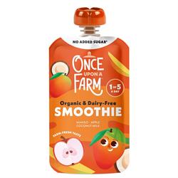 Once Upon a Farm Smoothie Mango Apple & Coconut Milk 90g