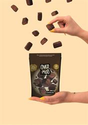 Over The Moo Chocolate Vegan Ice Cream Bites - 8 Bites - 72g