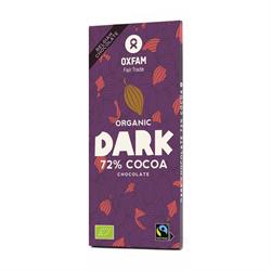 Oxfam Fair Trade Oxfam Fair Trade - ORGANIC Dark Chocolate 72% 100g