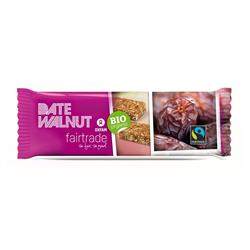 Oxfam Fair Trade OXFAM FAIR TRADE - ORGANIC Date-Walnut Bar 40g