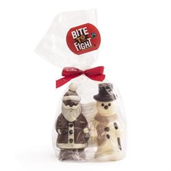 Oxfam Fair Trade Santa and Snowman 100g