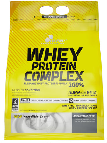 Olimp Nutrition, Whey Protein Complex 100%, Cookies Cream - 2270g