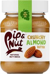Pip and Nut Crunchy Almond Butter Jar 170g