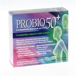 Probio7 Probio 50+ probiotics vitamins and minerals for the over 50's.
