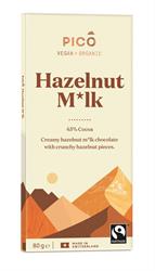 Pico Pico Organic Hazelnut M*lk Chocolate Bar