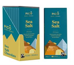 Pico Pico Organic Sea Salt Chocolate Bar 80g
