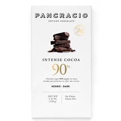 Pancracio Chocolate Intense cocoa 90% - Dark Chocolate Bar 100g