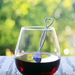 PureWine The Wand 1-Pack Wine Purifier - Silver