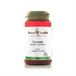 Power Health Turmeric 500mg & Black Pepper 90 caps