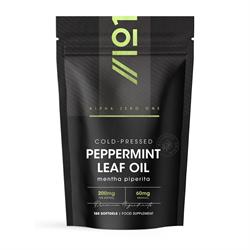 Alpha01 Alpha01 Peppermint Oil 200mg 180 Softgels
