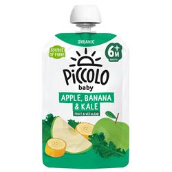Piccolo FREE Piccolo Organic Apple Banana & Kale Stage 1 100g
