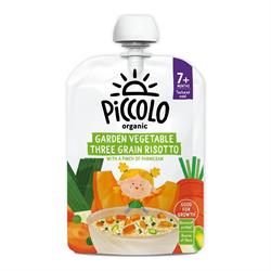 Piccolo Three Grain Vegetable Risotto 130g
