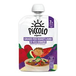 Piccolo Piccolo Roast Lamb and Veg Dinner 130g