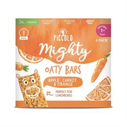 Piccolo Carrot & Orange Oaty Bars Multipack 6 x 20g