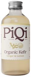 PiQi PiQi Organic Fermented Water Kefir Ginger & Lemon 240ml