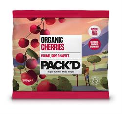 Pack'd Organic Cherries 300g