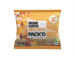 Pack'd Organic Sweet Potato 450g