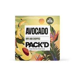 Pack'd Ripe and Chopped Avocado 300g