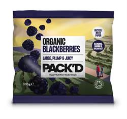 Pack'd Organic Blackberries 300g