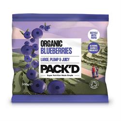 Pack'd Organic Blueberries 300g