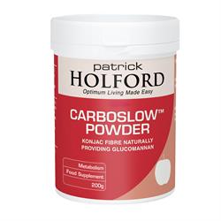 Patrick Holford Patrick Holford CarboSlow Powder as recommended by Patrick Holfo