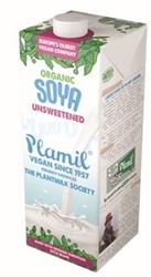 Plamil Organic Unsweetened Soya Milk 1000ml