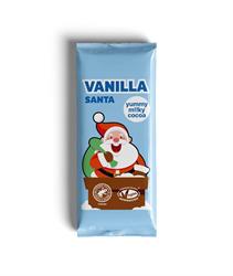 Plamil Vegan Smooth Cocoa & Rice Santa Bar Vanilla 20g