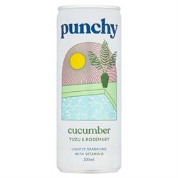 Punchy Drinks Punchy - Cucumber Yuzu & Rosemary Drink 250ml